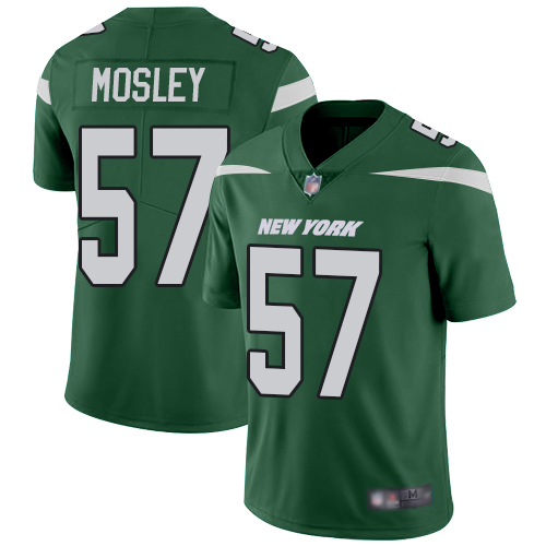 New York Jets Limited Green Youth C.J. Mosley Home Jersey NFL Football #57 Vapor Untouchable